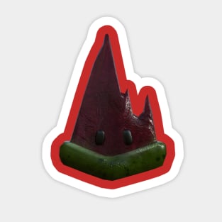 Summer half  eaten blood Watermelon shard Sticker